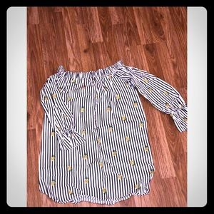 White Pineapple Dress -Fashion Nova